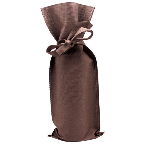 Bolsa Non Woven Botella Marron