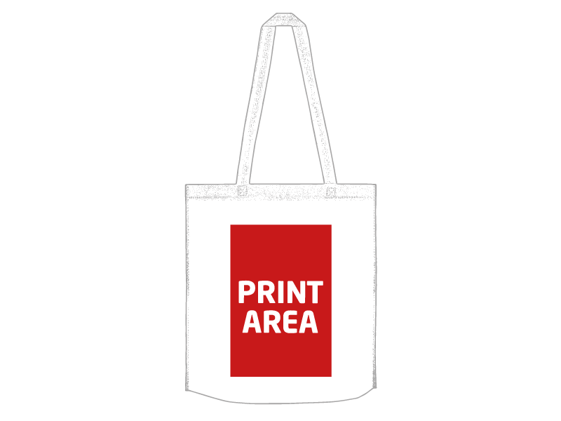 Bolsa De Ancho Fondo "Shop"
