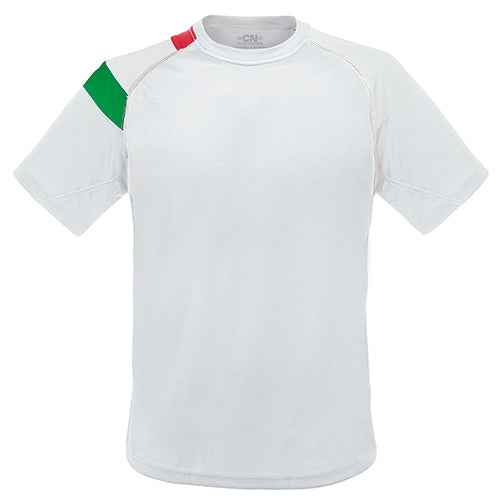 Camiseta Bandera Italia D&F Bl Blanco - Talla XL