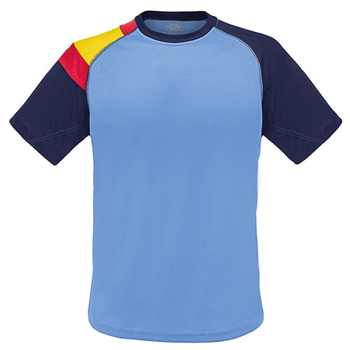 Camiseta Bandera D&F Az-Ry Azul - Talla XL