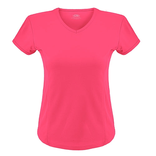 Camiseta Mujer Dry&Fresh Fu S Fucsia - Talla S