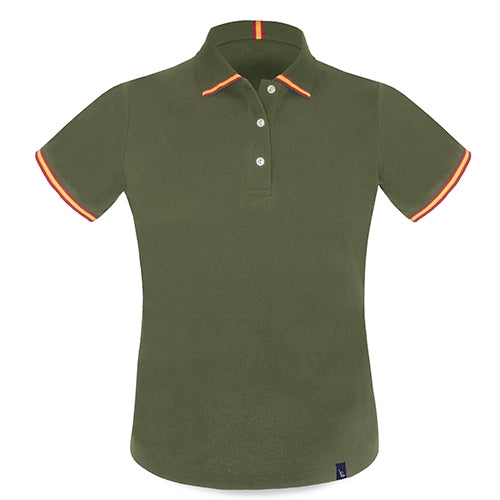 Polo Bandera Caballero Verde - Talla S