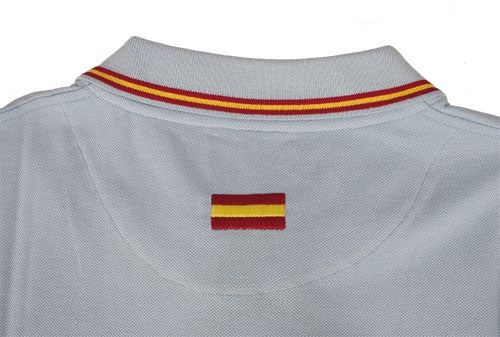 Polo Bandera Mujer Pierre Delone Gris - Talla L