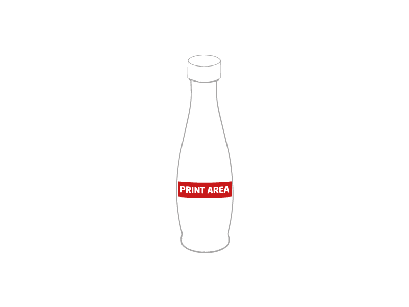 Botella Esmerilada 500Ml "Aqua Sana"