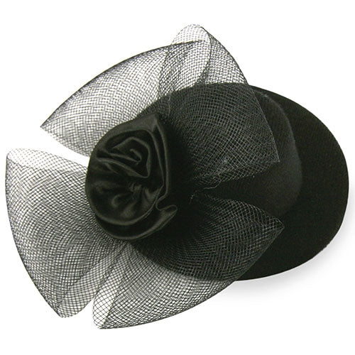 Tocado Medio Lourdes Negro Negro