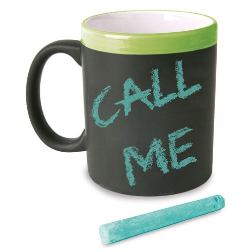 Mug De Ceramica Pizarra Pistacho