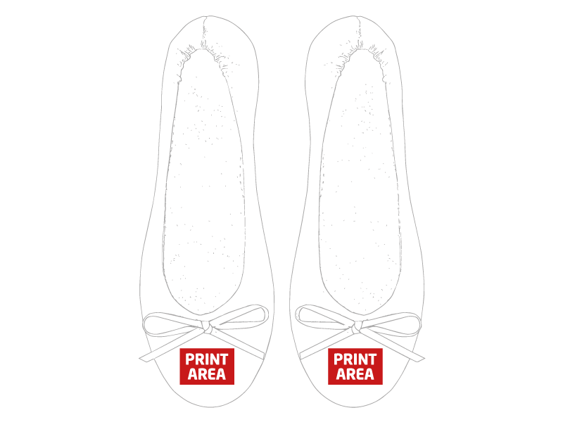 Zapatilla Plegable Oro (12 Pares) "Ballet"