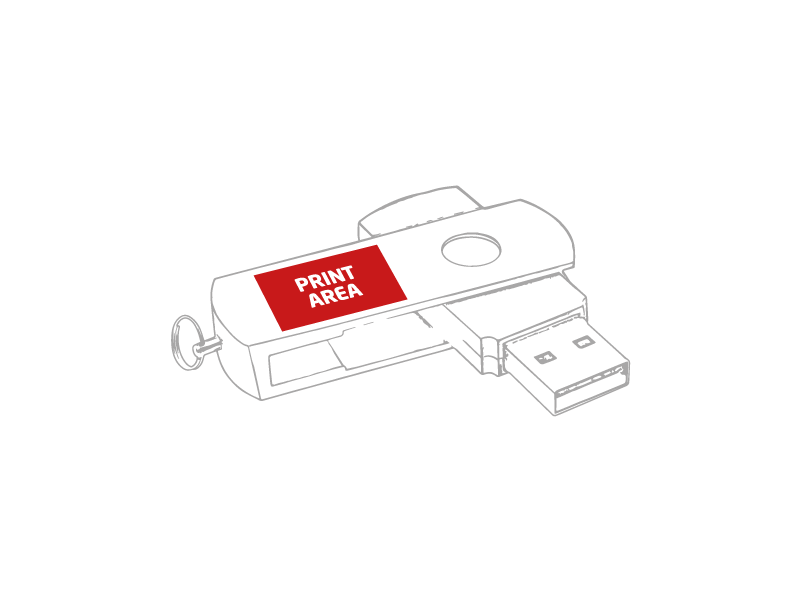 Z-755 Usb 8Gb Rojo