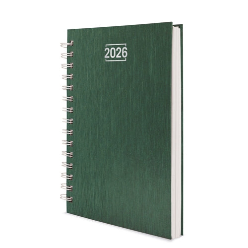Agenda Anilla Metalizada Verde