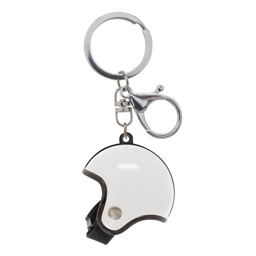 Llavero Casco Blanco