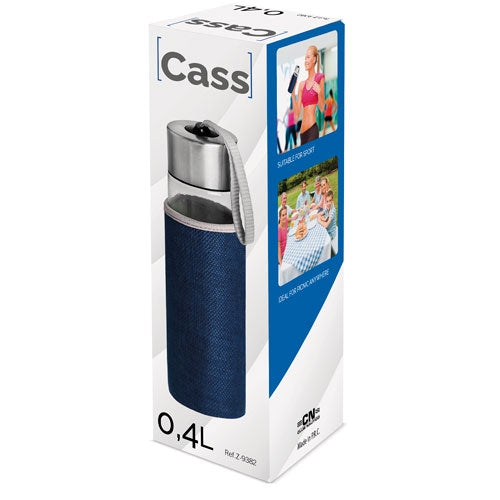 Botella Cristal Gris