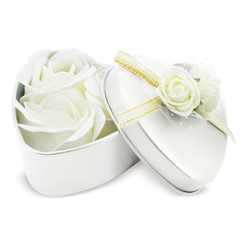 Estuche Rosas Blanco