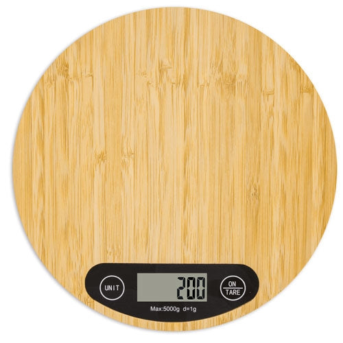 Bascula De Cocina Bambu