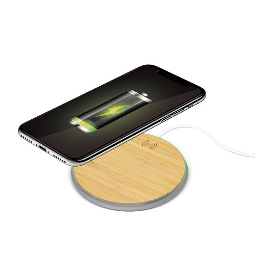 Cargador Ultrarapido 10W De Bambu "Menphis"