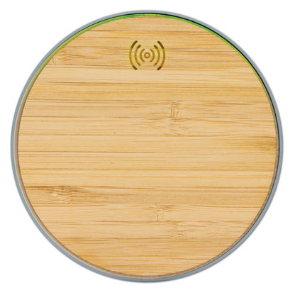 Cargador Ultrarapido 10W De Bambu "Menphis"