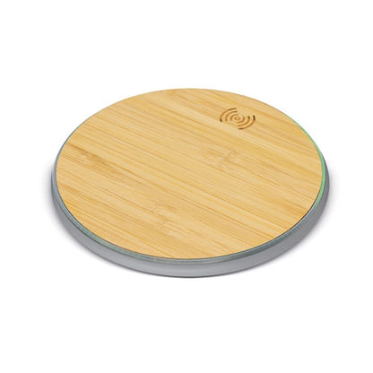 Cargador Ultrarapido 10W De Bambu "Menphis"