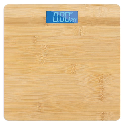 Bascula De Baño Con Temperatura De Bambu "Seul"