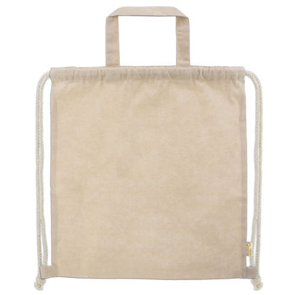 Bolsa Mochila De Algodón Reciclado "Agra"