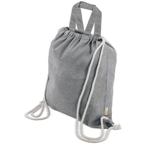 Bolsa Mochila De Algodón Reciclado "Agra"