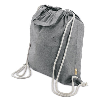 Bolsa Mochila De Algodón Reciclado "Agra"