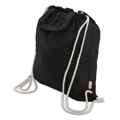 Bolsa Mochila De Algodón Reciclado "Agra"