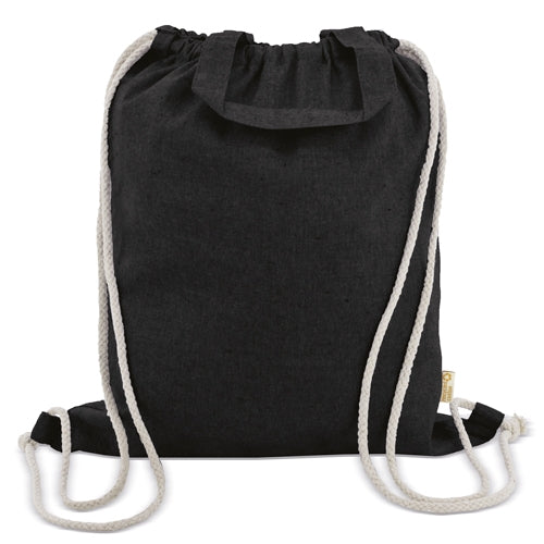 Bolsa Mochila De Algodón Reciclado "Agra"