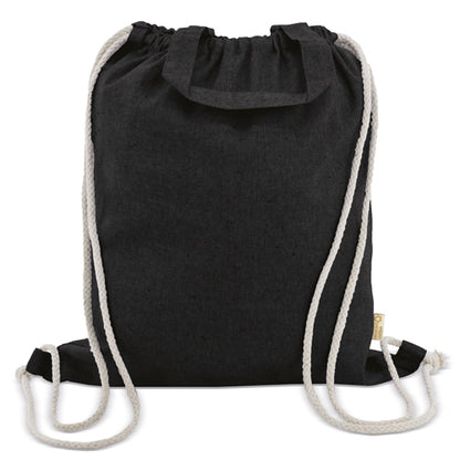 Bolsa Mochila De Algodón Reciclado "Agra"