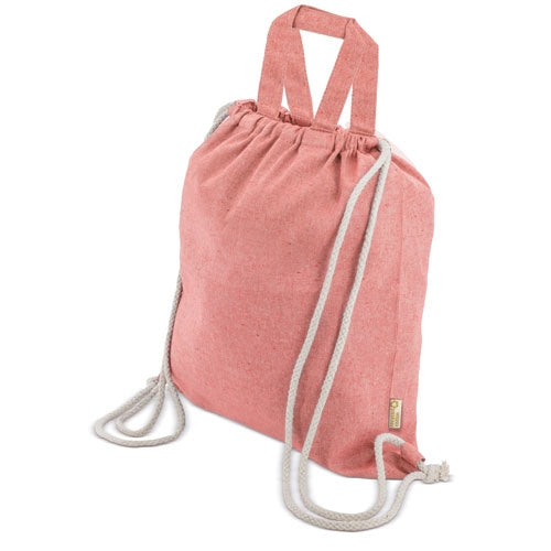 Bolsa Mochila De Algodón Reciclado "Agra"