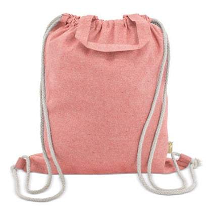 Bolsa Mochila De Algodón Reciclado "Agra"