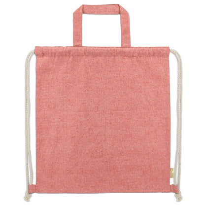 Bolsa Mochila De Algodón Reciclado "Agra"