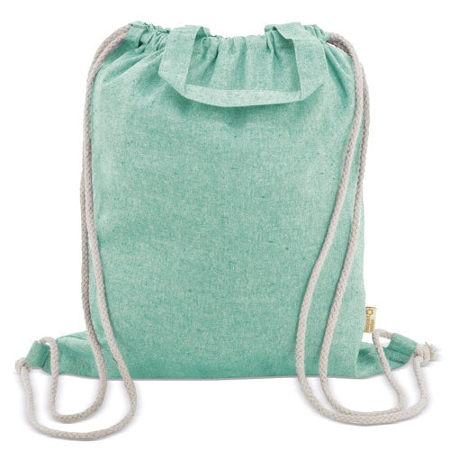 Bolsa Mochila De Algodón Reciclado "Agra"