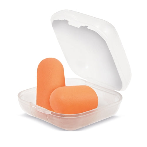 Tapones Para Oidos En Caja De Plastico "Harnis"