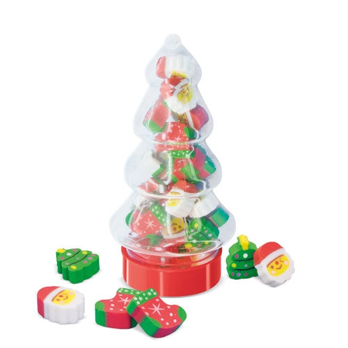 Set De Gomas Navideño "Fir Tree"