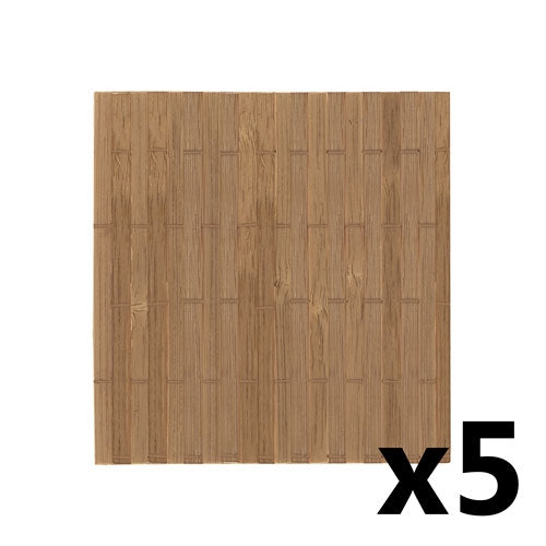 Set 5 Posavasos De Bambú "Ceylan"