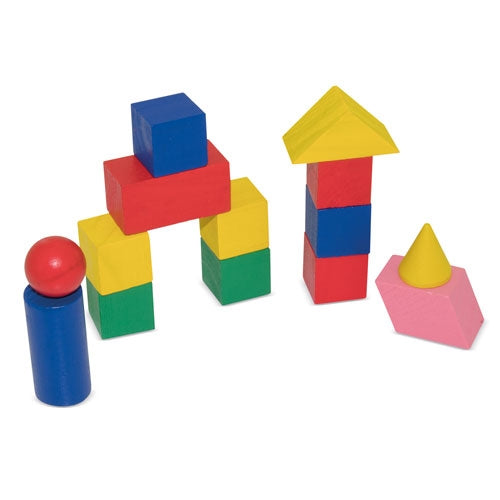 Puzzle De Madera Geometrico