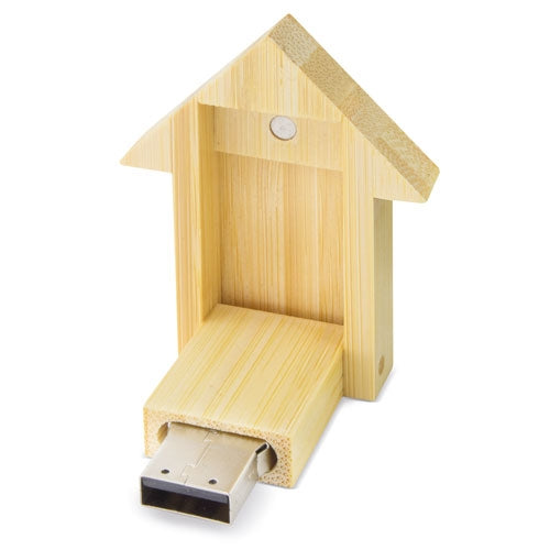 Usb Casa De Bambú 32Gb "Resident"