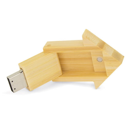 Usb Casa De Bambú 32Gb "Resident"