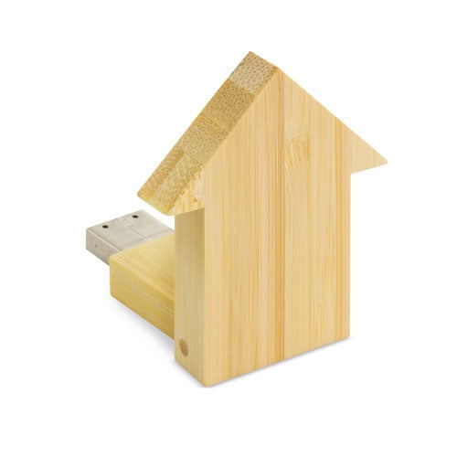 USB CASA DE BAMBÚ 32GB "RESIDENT"