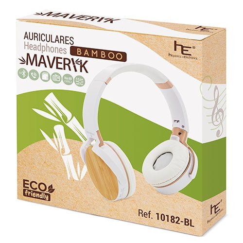 Auriculares De Bambú "Maverick"