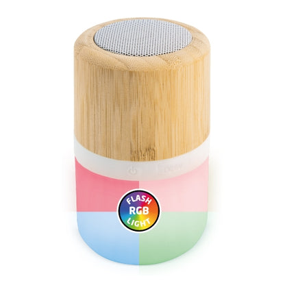 Altavoz Luminoso De Bambú "Turín"