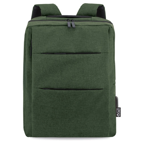 Mochila Portaordenador Verde