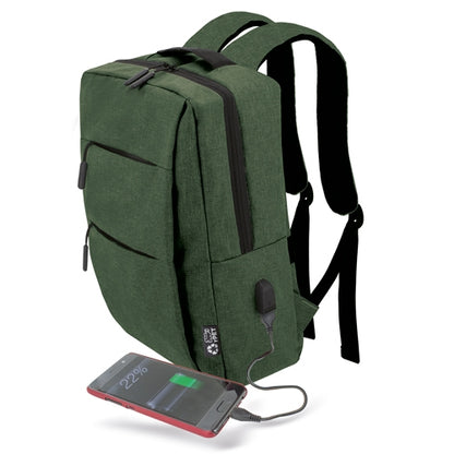 Mochila Portaordenador Verde