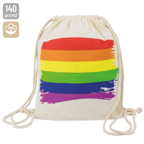 Mochila De Algodón "Rainbow"