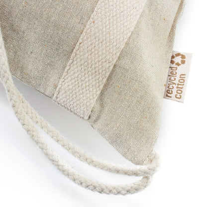 Bolsa Mochila De Algodón Reciclado "Yala"