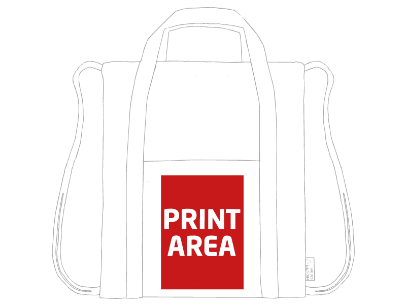 Bolsa Mochila De Algodón Reciclado "Yala"