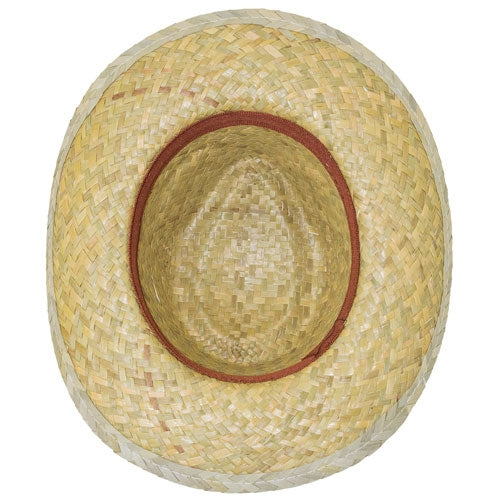 Sombrero Paja Verde Cinta Interior