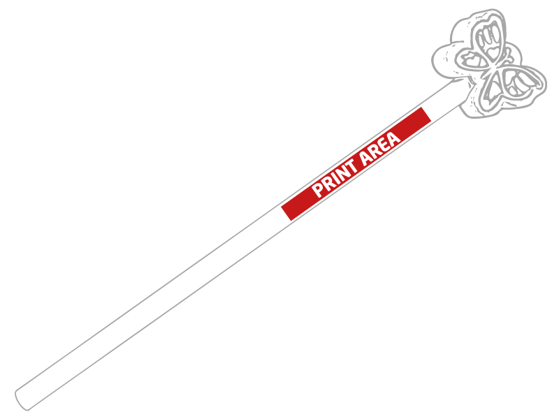 Lápiz Madera "Mariposa"