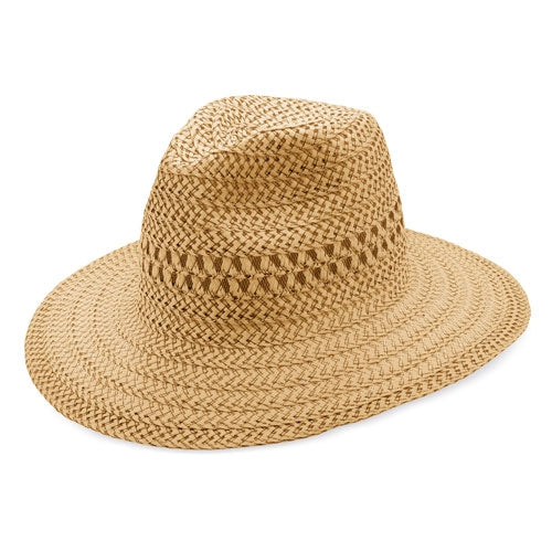 Sombrero De Fibra Natural "Corso"