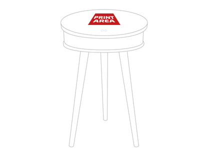 Mesa Altavoz Bluetooth Con Carga Inalámbrica "Monymax"