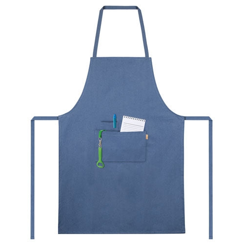 Delantal Algodón Reciclado 180 G Marino
